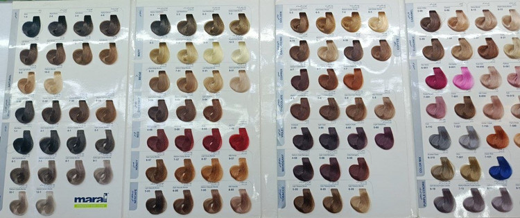 رنگ مو دائمی مارال مدل Professional Oil Care