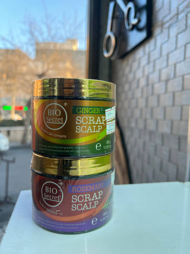 اسکراب اسکالپ نمک دریایی سکرت مدل Rosemary