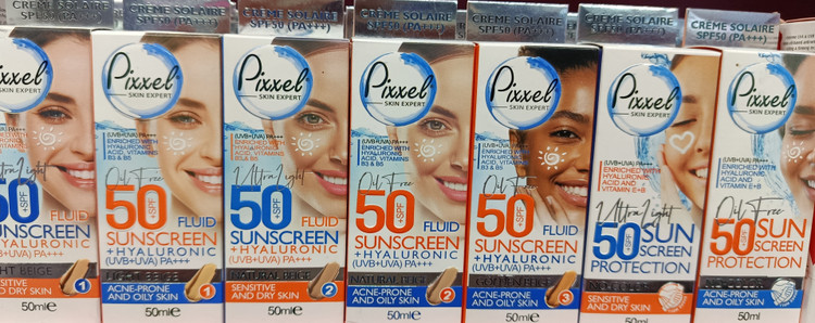 کرم ضد آفتاب پیکسلSPF50