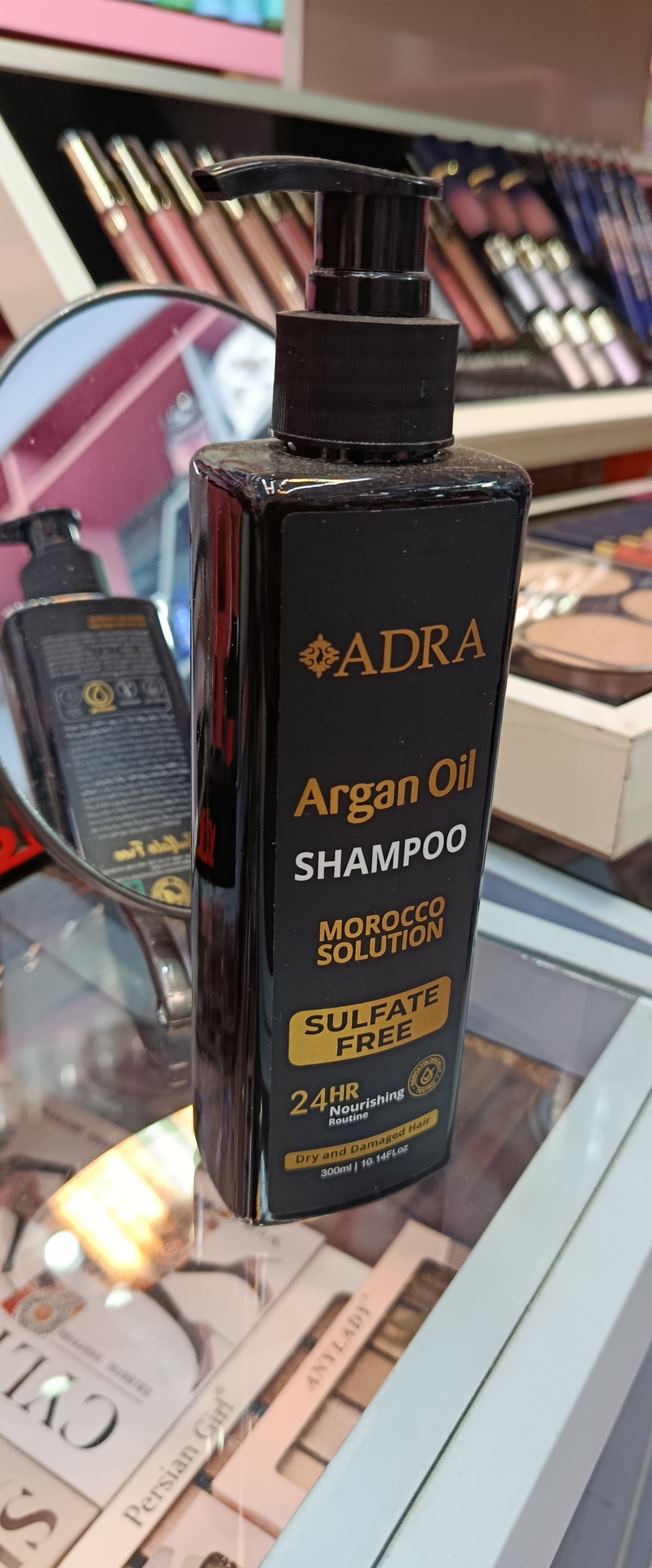شامپو سر بدون سولفات حاوی روغن آرگان