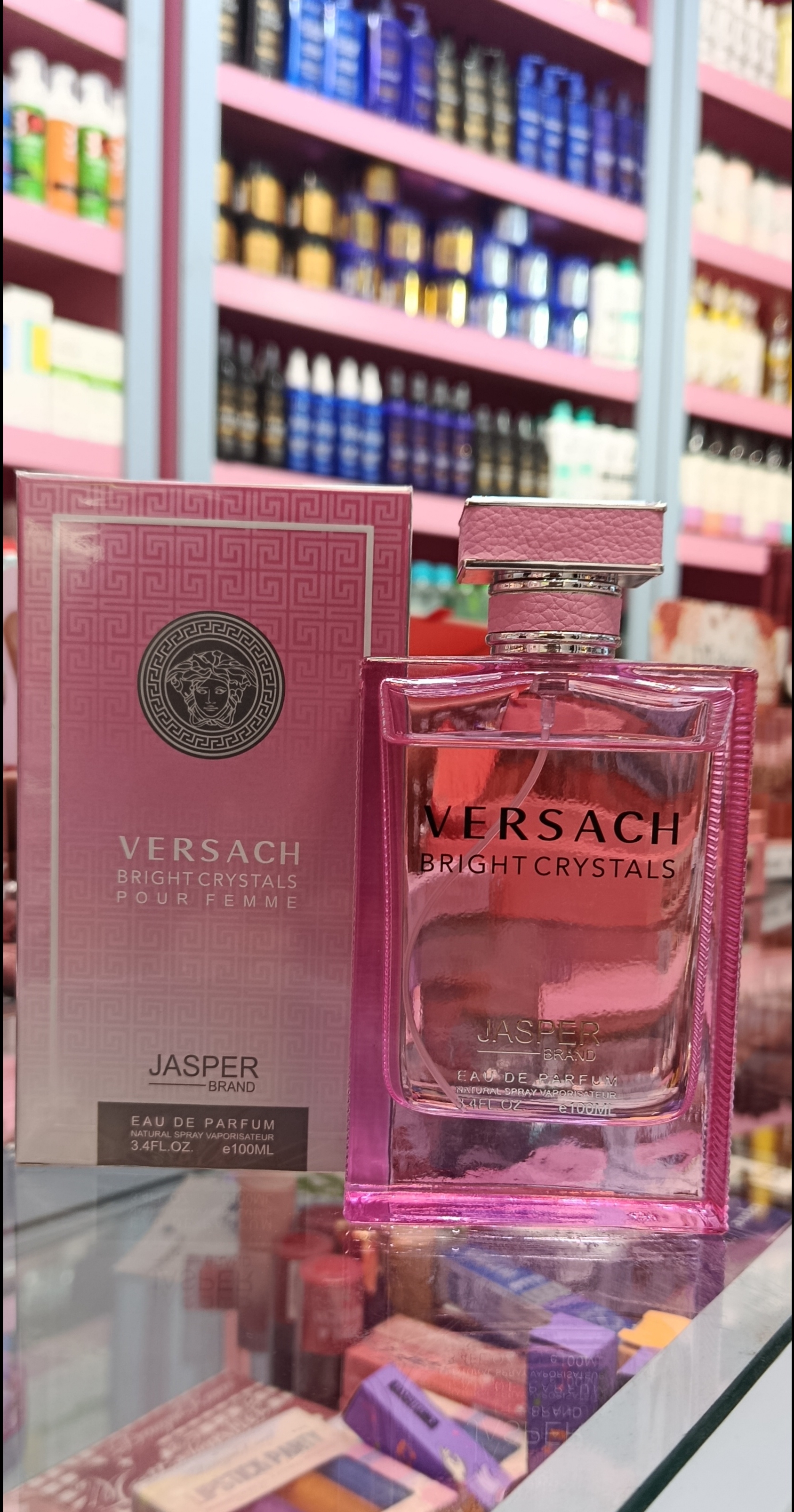 ادکلن VERSACH  BRIGHT CRYSTALS جاسپر