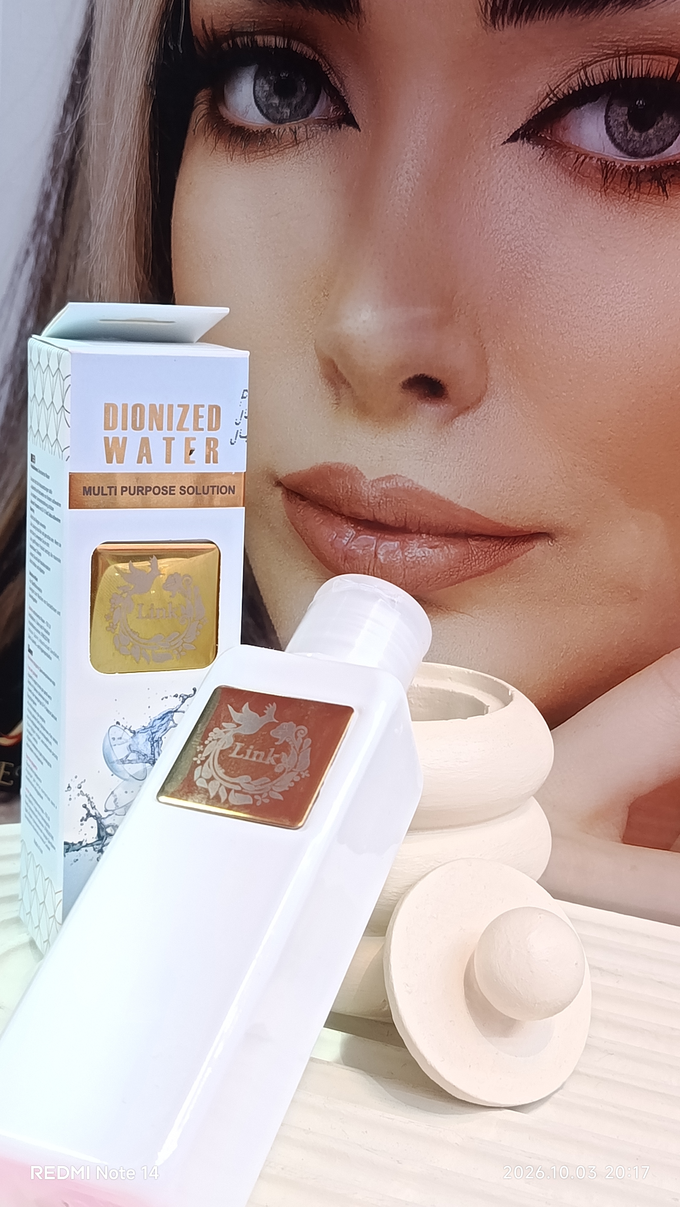 مایع لنز دیونیزه